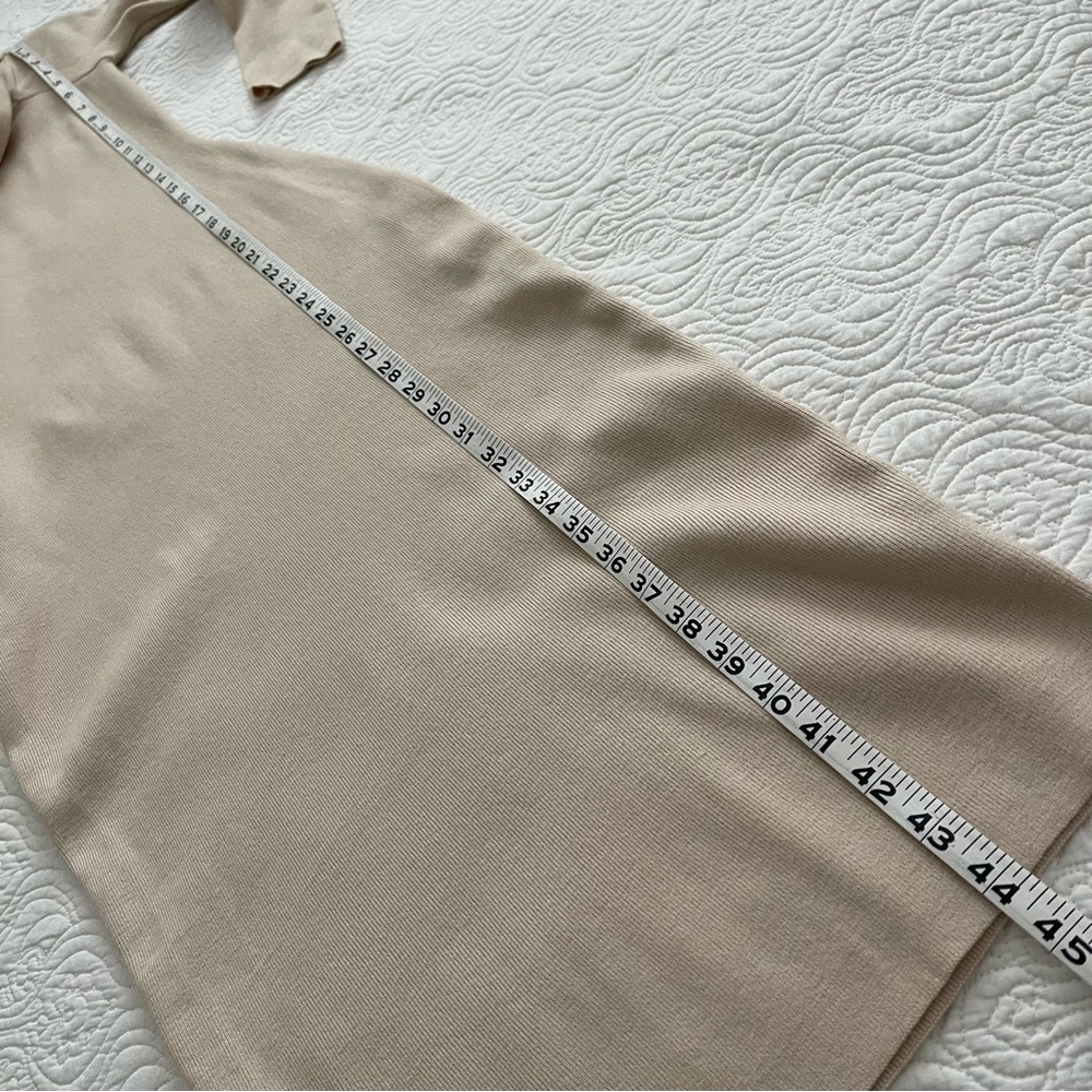 Merokeety Tan Sweater Dress Size Small - Picture 10 of 14